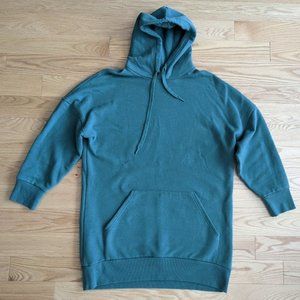 Green - Oversized Twik Hoodie - Organic Cotton - Size Medium